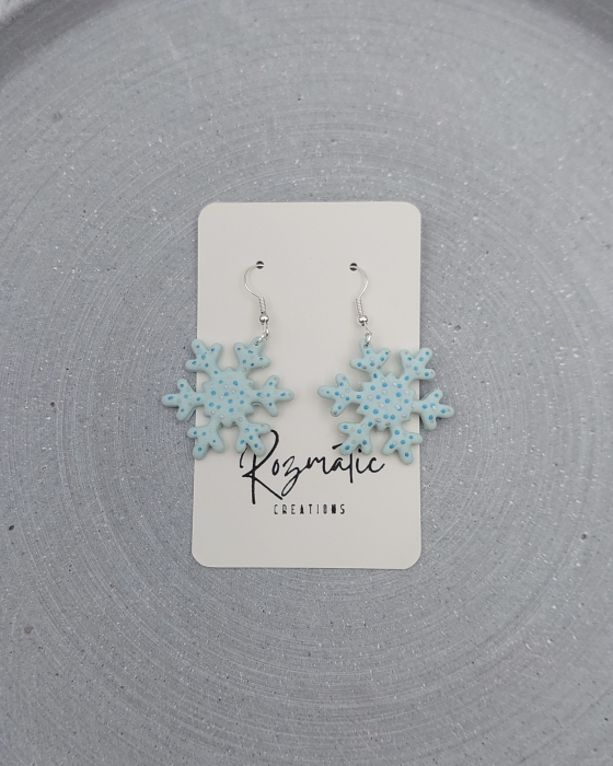 Cercel Icelia - Blue Dots [2]