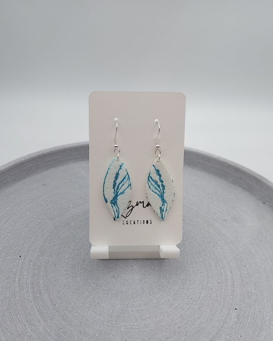 Cercel Lacria - Metallic Blue [3]