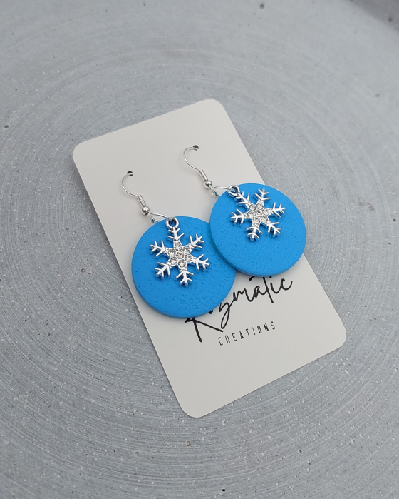 Cercel Frolia - Blue Style 1 [3]