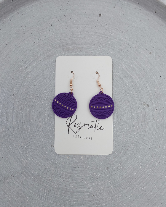 Cercel Lucina - Purple [1]