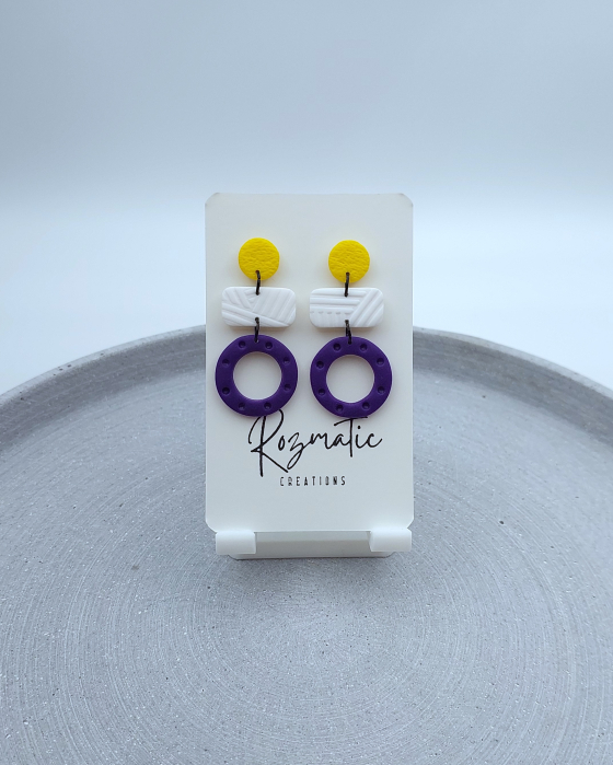 Cercel - Zorela - Yellow Purple [6]