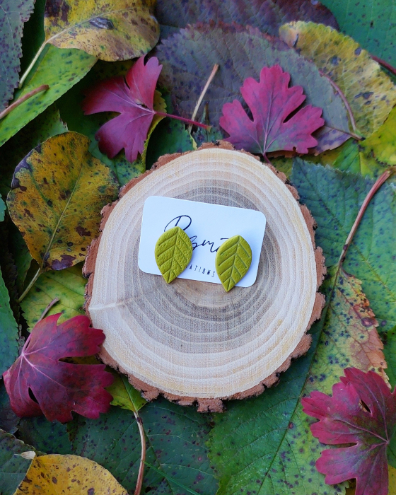 Cercel - Leaf - Green [1]