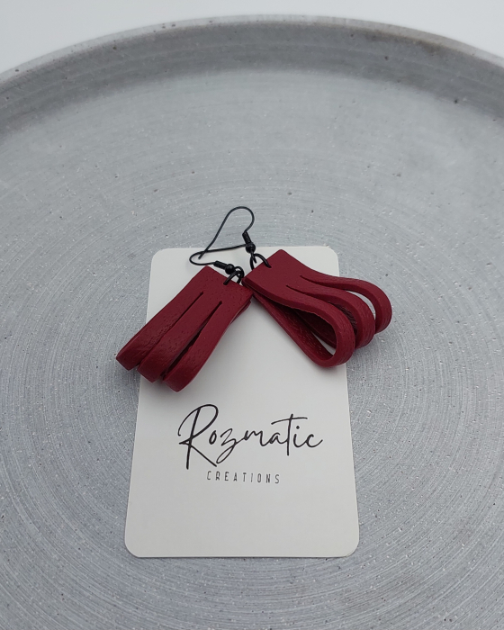 Cercel Folda - Bordo [2]