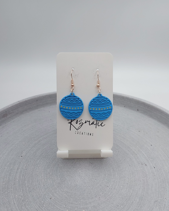 Cercel Lucina - Bright Blue [2]