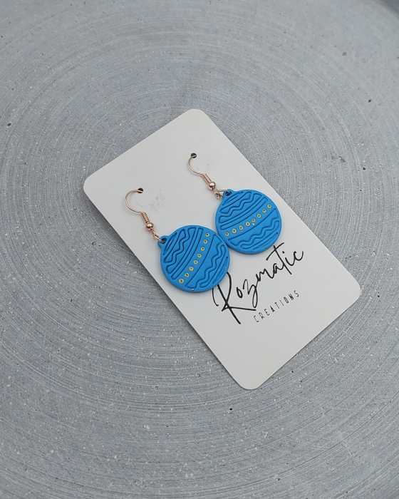 Cercel Lucina - Bright Blue [3]