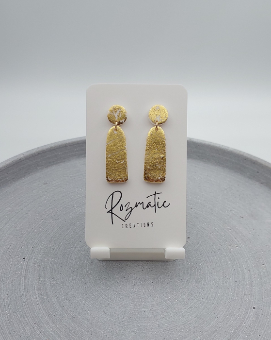 Cercel Ovaline - Full Gold [5]