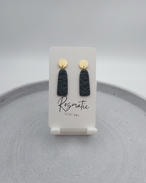 Cercel Ovaline - Olive Bio [3]