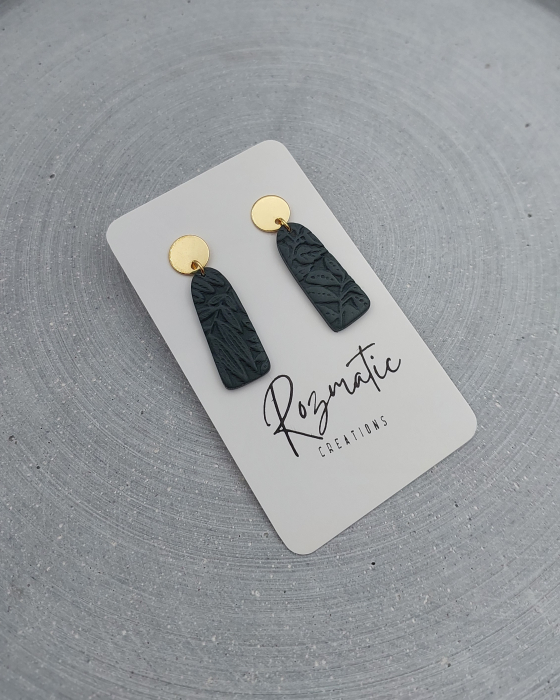 Cercel Ovaline - Olive Bio [2]