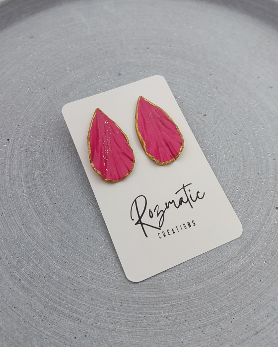 Cercel Petalia - Pink [3]