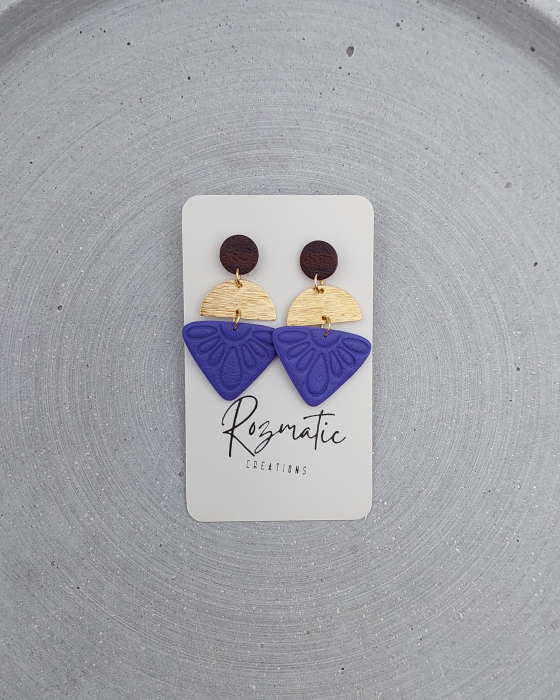 Cercel Quorae Mauve & Blue [3]