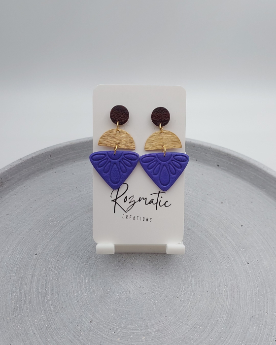 Cercel Quorae Mauve & Blue [2]