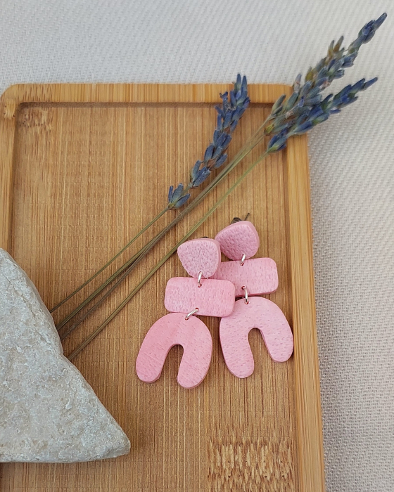 Cercel - Balancia Pink [2]