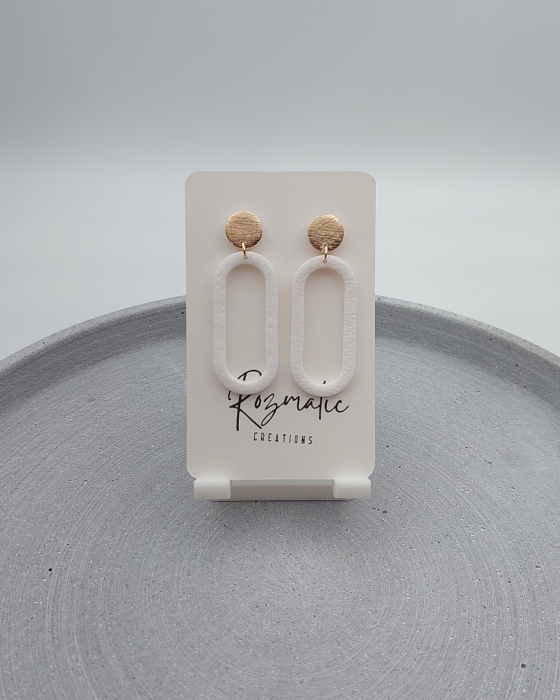 Cercel Ringlet - White [3]