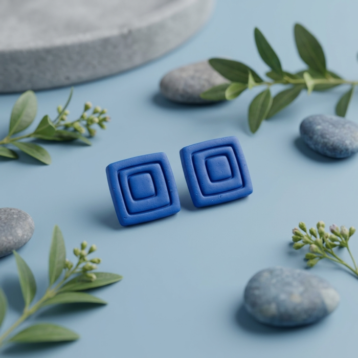 Cercel Square - Blue [2]