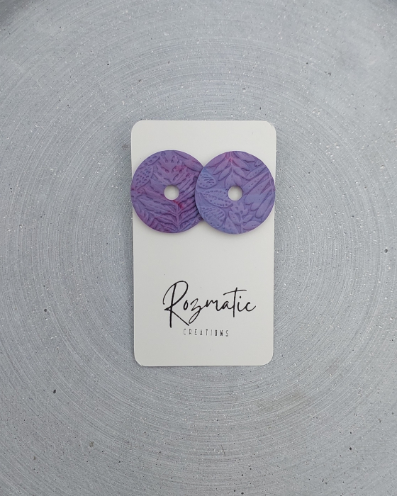 Cercel Solune - Mauve [2]