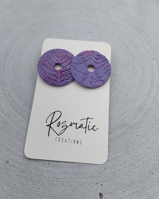 Cercel Solune - Mauve [3]