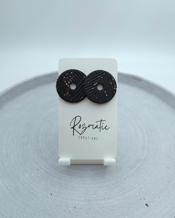 Cercel Solune - Black [3]