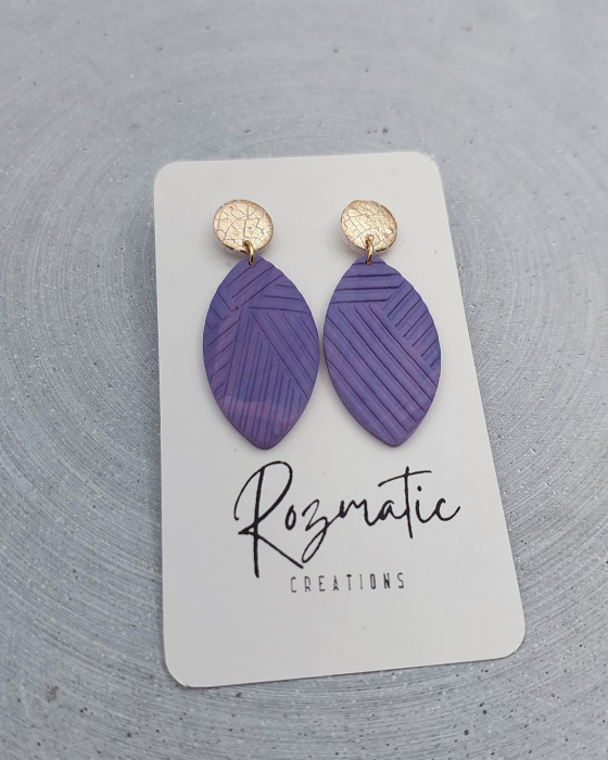 Cercel  Lancea - Mauve [3]