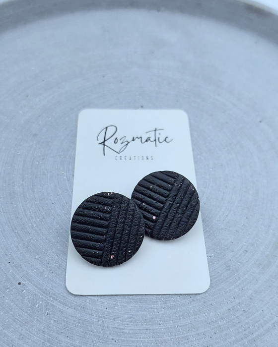 Cercel - Cirveta Black (medium) [1]