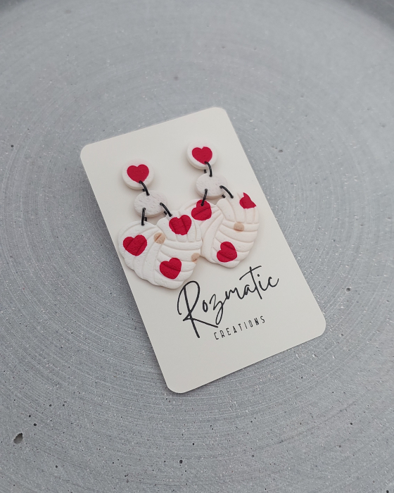 Cercel Heart - Valentine White [2]