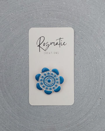 Broșă - Flower Blue [2]