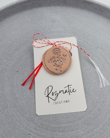 Broșă - Floare lut1 [1]