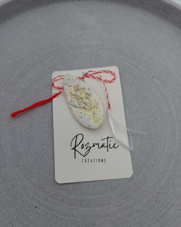 Broșă - Floare lacrima2 [2]