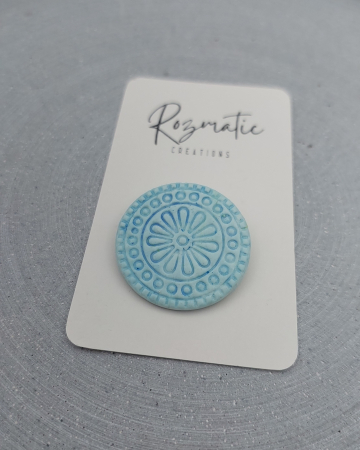 Colecția de Broșe - Broșă - Blue Circle