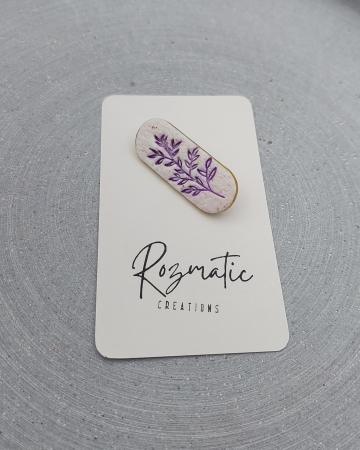 Colecția de Broșe - Broșă - Elongated Plant