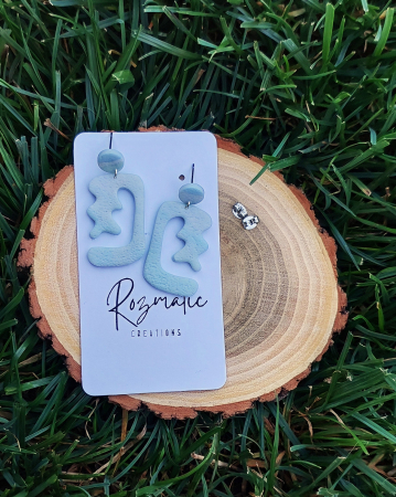 Cercel - Abstracta - Light Blue [1]