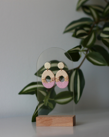 Cercel - Aurea Blushline - Small Oval [1]