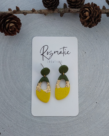 Colecția Aurea - Cercel - Aurea Sunleaf - Small Petal