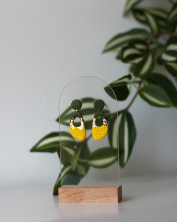 Cercel - Aurea Sunleaf - Small Petal [1]