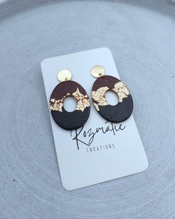 Colecția Aurea - Cercel - Aurea Noctara - Large Oval