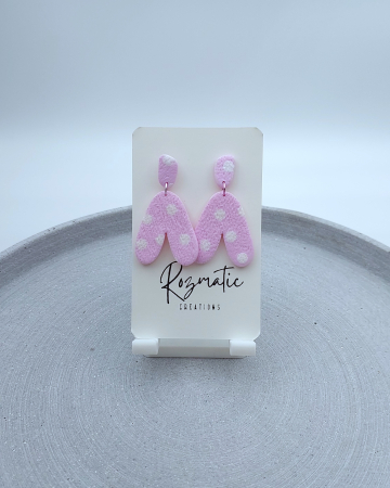 Cercei lungi - Cercel - Avelia PinkDots