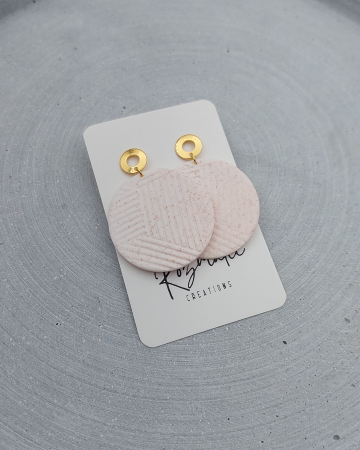 Cercel Cirena - Crem [2]