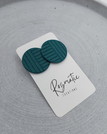 Toamna elegantă - Cercel - Cirveta Green (medium)