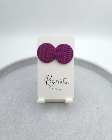 Cercel - Cirveta Purple (medium) [2]