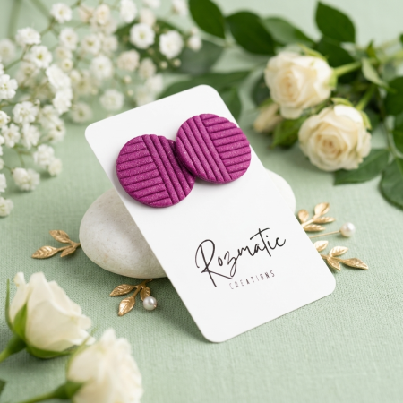 Cercel - Cirveta Purple (medium) [3]