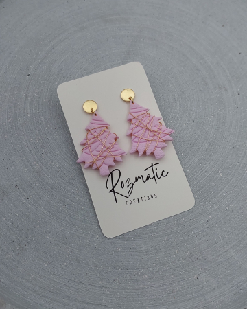 Cercel Conelia - Pink [2]