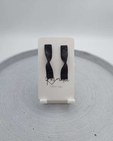 Cercel Elonga - Black [2]