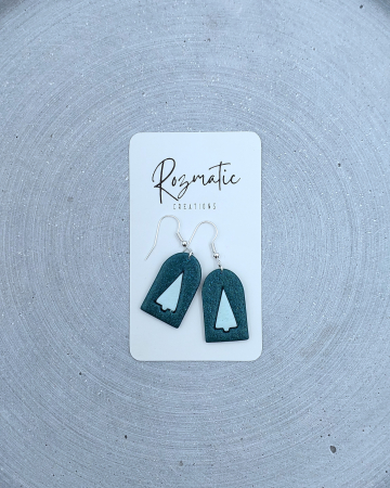 Cercel Festara - Green Sparkle [1]