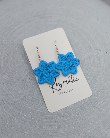 Colecția Noelina - Cercel Snorina - Blue