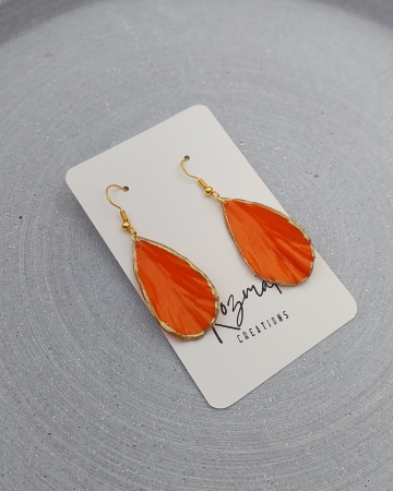 Cercel Petalia - Orange [1]