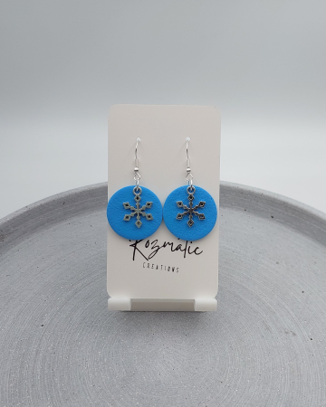 Cercel Frolia - Blue Style 3 [2]