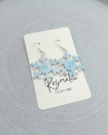 Cercel Icelia - Glazed Blue [2]