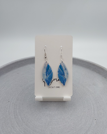 Colecția Noelina - Cercel Lacria - Blue