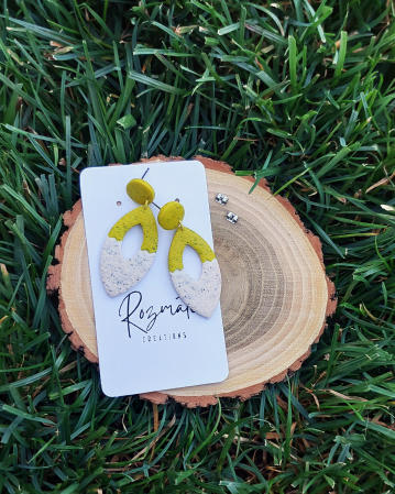 Categorie - Cercei lungi - Cercel - Lime Drop