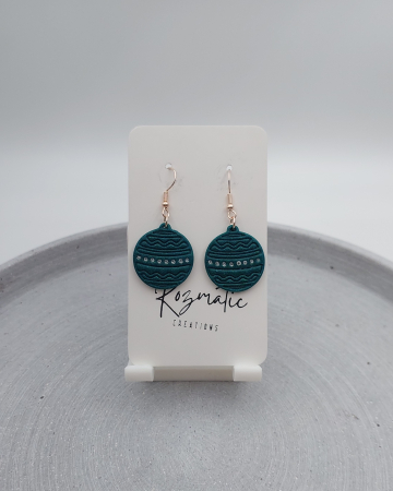 Cercel Lucina - Green Sparkle [1]