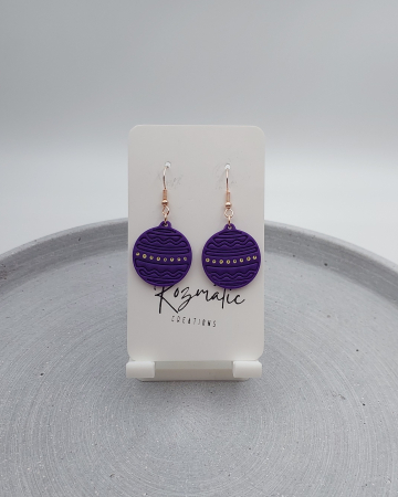 Cercel Lucina - Purple [1]